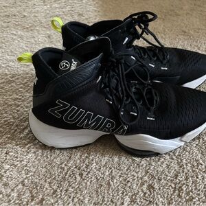 Zumba Fitness Black and Gray Sneakers